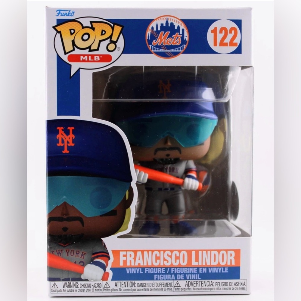 Funko Pop! MLB Francisco Lindor New York Mets #122 🇵🇷